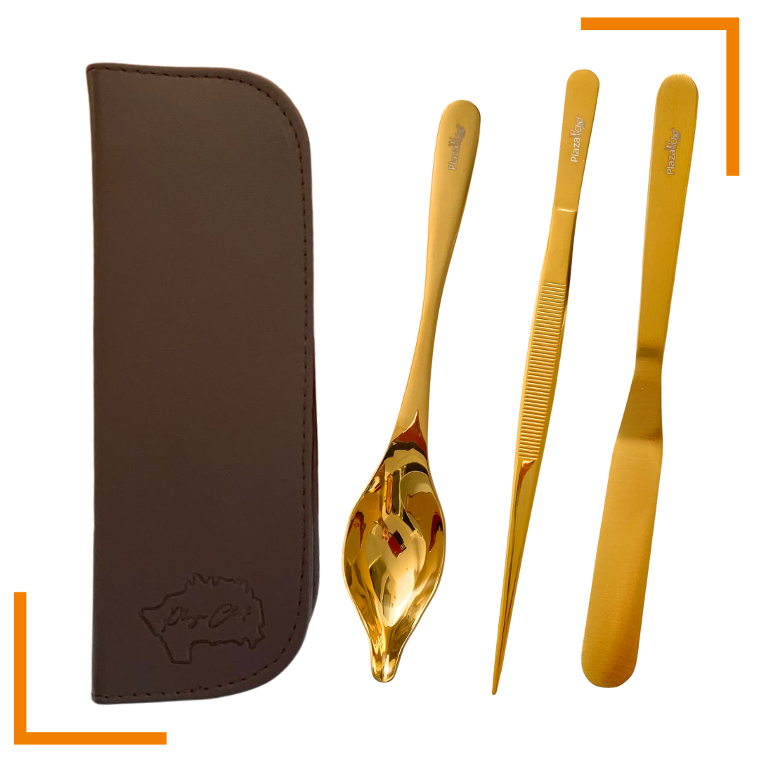 Set 3RDS Dorado + Estuche