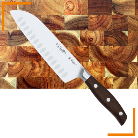 Santoku 7" - 3 Claveles Norden (3CN-S)