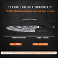 Chef 8.5" Alto Carbono (DCK-AK9)