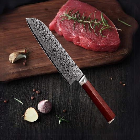 Santoku 7" Alto Carbono (DSK-LF)