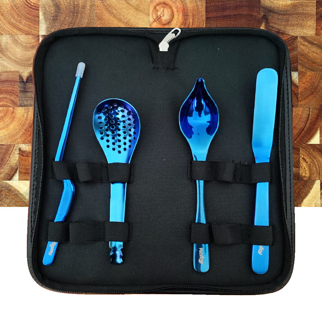 Set 4CDSE Azul +Estuche