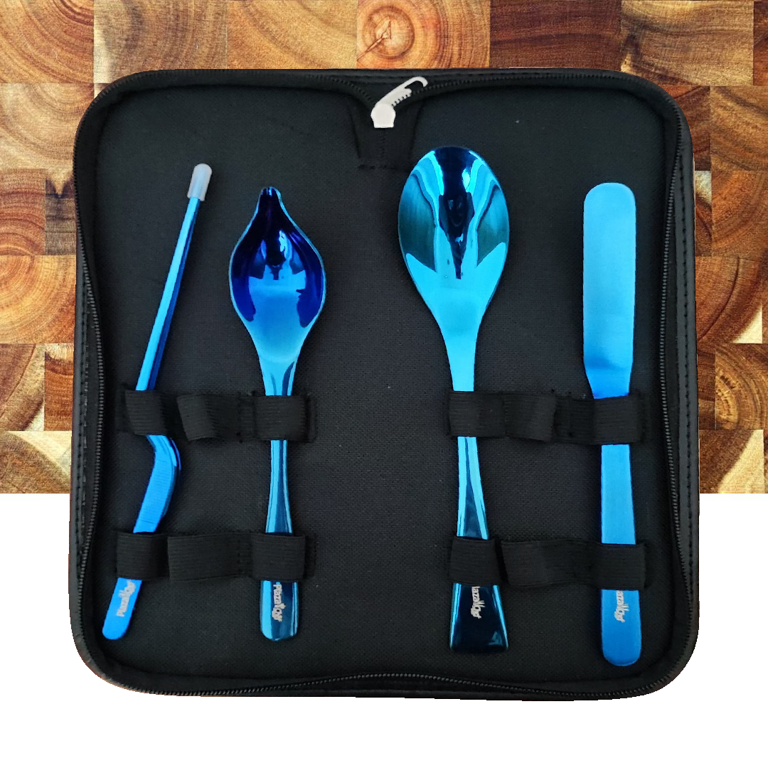 Set 4CDSQ Azul + Estuche