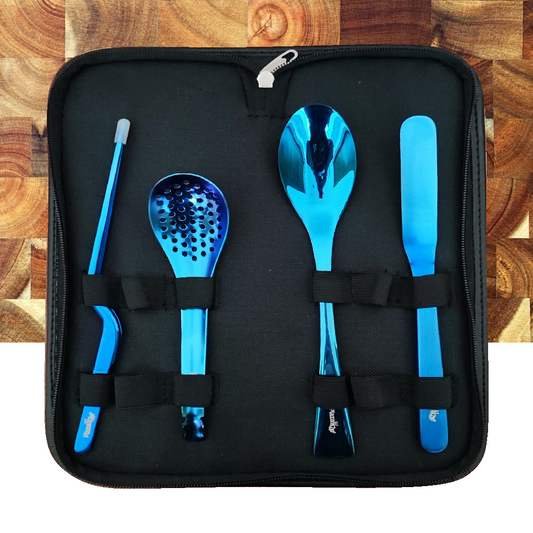 Set 4CQE Azul + Estuche