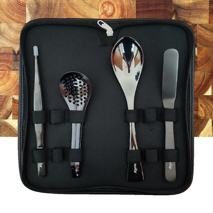 Set 4RQE Negro +Estuche