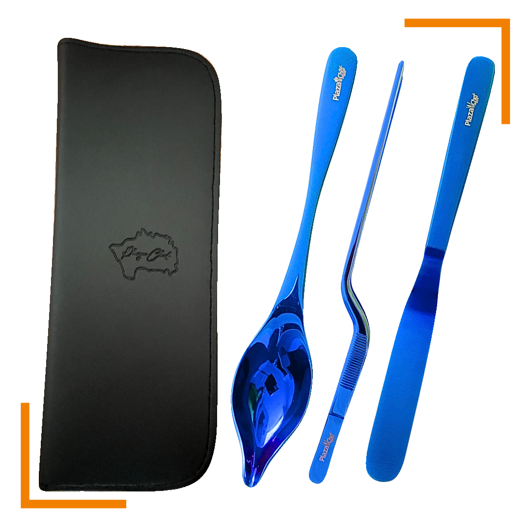 Set 3CDS Azul + Estuche