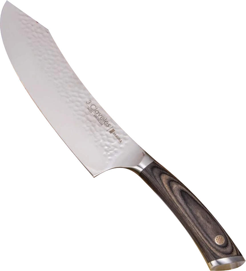 Cuchillo Cocinero Sakura Hoja Curva