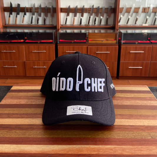 Gorra Curva Negra Oído Chef