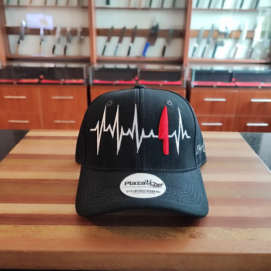 Gorra Curva Negra Signo Vitales