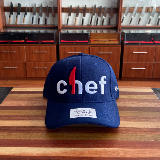 Gorra Curva Azul Chef