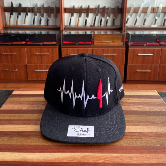 Gorra Plana Negra/Gris Signo Vitales